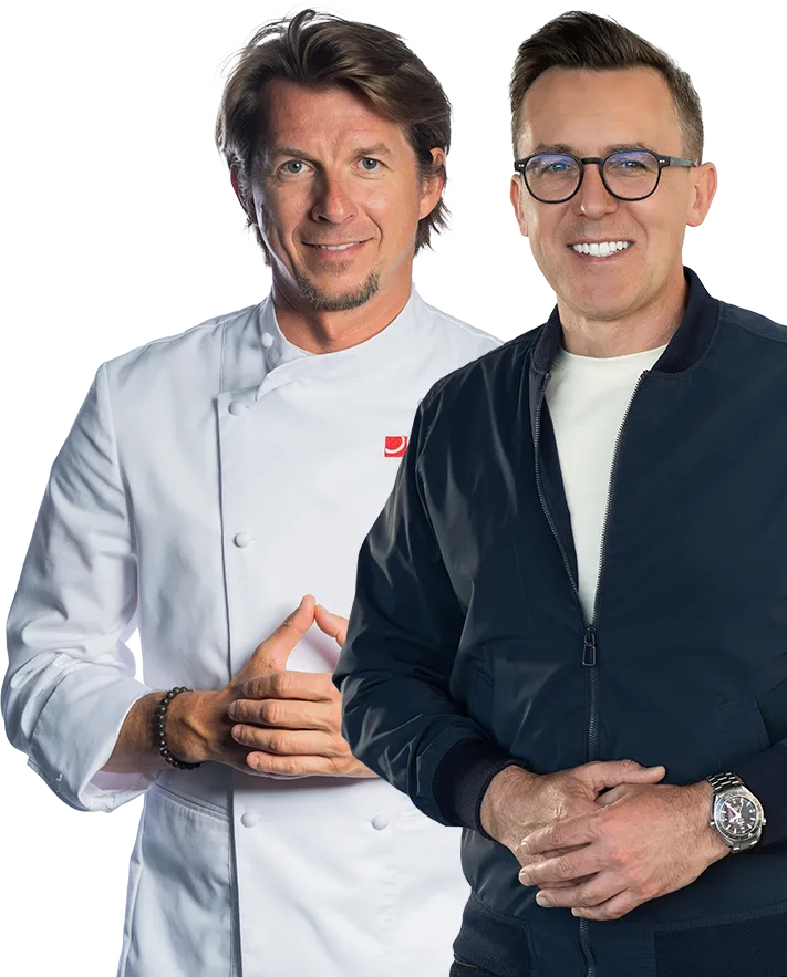 Maciej Kurzajewski i Karol Okrasa